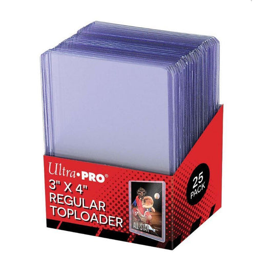 Ultra Pro – Toploader – 3″ x 4″ Clear Regular 25 Stück